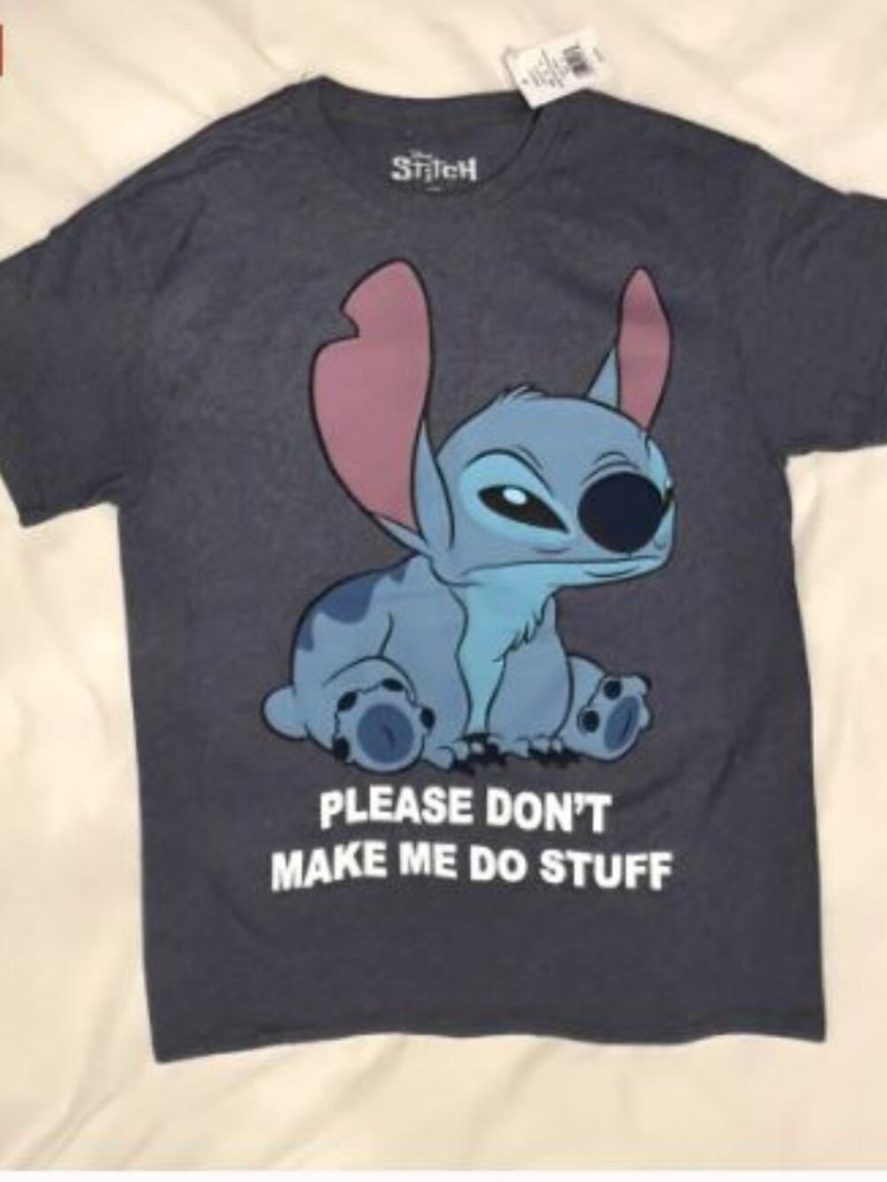 NWT Disney funny T-Shirt with Stitch character from Lilo and Stitch